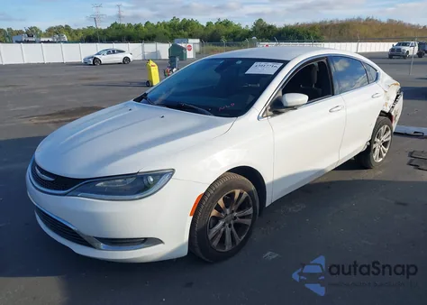 2015 Chrysler 200 Limited from USA, damaged, VIN 1C3CCCAB6FN720831